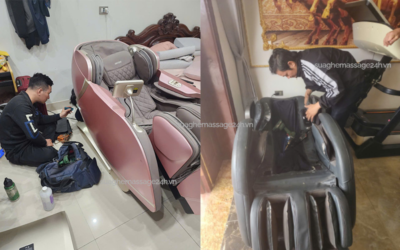 Thu mua ghế massage, giường massage cũ